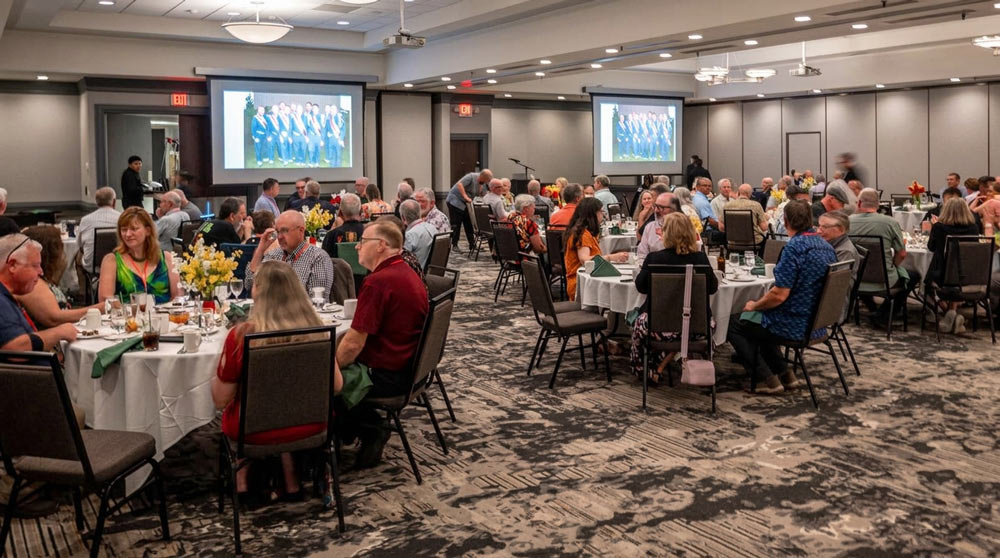 Dining with memories - photo by Boyd Garey